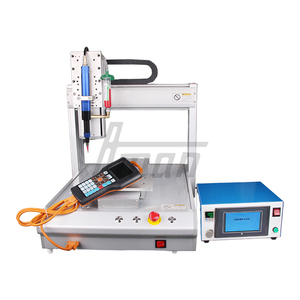 Máquina Dispensadora de Válvula de Tornillo de Líquido Único de 3 Ejes Totalmente Automática AM-8100, Resina Epoxi, Tinta de Silicona, 1 Año de Garantía - Product Image 1