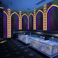 KTV Night Club Karaoké Bar Flash Mural Étanche Antistatique Moderne Papier Peint Personnalisé pour Usage Domestique