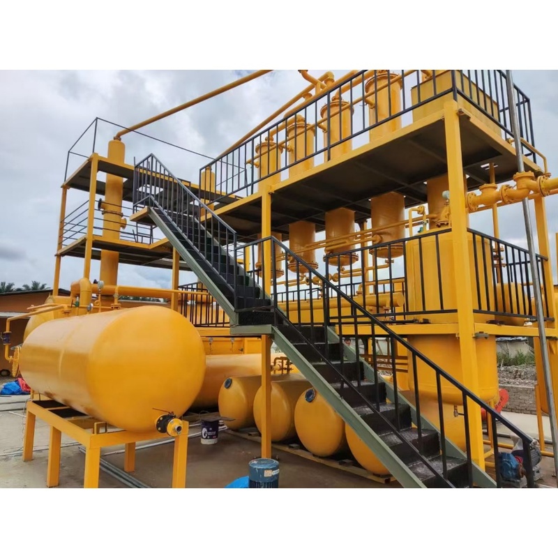 Environmental Waste Oil Recycling Equipment Crude