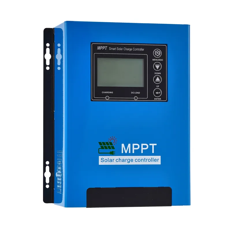 Contrôleur de chargeur solaire intelligent MPPT 60a mppt haute tension d'entrée contrôleur de charge solaire AUTO mppt 24v