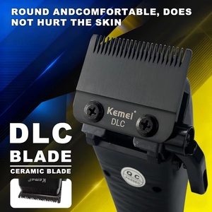 Tondeuse à <span class=keywords><strong>cheveux</strong></span> professionnelle Kemei KM-1911 pour hommes, lame DLC, moteur sans balais à rotor externe avec chargeur <span class=keywords><strong>de</strong></span> base et écran LED pour la <span class=keywords><strong>coupe</strong></span> <span class=keywords><strong>de</strong></span> <span class=keywords><strong>cheveux</strong></span> - Product Image 3
