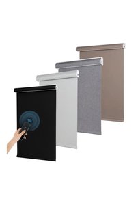 Customized <strong>Horizontal</strong> Built-In Plastic Plain Blackout Window Roller <strong>Blinds</strong> Electric Remote Control Tuya Google Day Night - Product Image 2