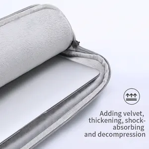 Производство напрямую 11 13 15 дюймов на молнии сумка для ноутбука Премиум рукав прочный водонепроницаемый нейлоновый чехол для ноутбука