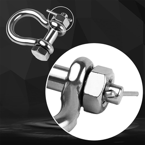 Cao-sức mạnh chống ăn mòn Marine phần cứng thép không gỉ 316 Dee còng cho nước mặn sử dụng - Product Image 6