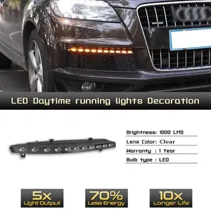 <span class=keywords><strong>Clignotant</strong></span> de voiture TYPY pour <span class=keywords><strong>Audi</strong></span> Q7 2006-2015, <span class=keywords><strong>clignotant</strong></span> LED <span class=keywords><strong>clignotant</strong></span>, feux de jour jaunes, feux de jour, feux antibrouillard - Product Image 5