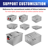 Batterie LiFePO4 48V 200Ah, pack de batteries lithium-ion, batterie LFP à décharge profonde pour chariot élévateur, voiturette de golf, camping-car, yacht, système d'énergie solaire