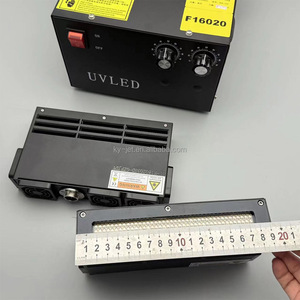 ชุดหลอดไฟยูวี LED ระบายความร้อนด้วยอากาศ ขนาด 16 ซม. 1 ชุด สำหรับเครื่องพิมพ์อิงค์เจ็ทขนาดใหญ่ รุ่น I3200 I1600 XP600 ใช้กับน้ำยาพิมพ์ PVC เพื่อการพิมพ์ที่ดีขึ้น - Product Image 2