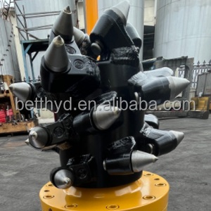 Bv40 Sleuf Uitgraving Longitudinale Rots En Betonmolen Met Kernmotor En Versnellingsbak Verticale Trommelsnijder - Product Image 2