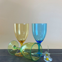 Verres à boire portables incassables en plastique acrylique 14 oz – Gobelets délicats pour fêtes, cocktails et eau – Vente en gros