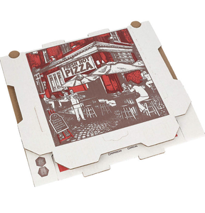 Boîte à pizza fabriquée en Chine, prix d'usine, avec logo personnalisé - Product Image 3