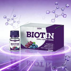 Bouteille de luxe de biotine liquide orale, <span class=keywords><strong>complément</strong></span> de biotine haute puissance pour adultes - Product Image 4