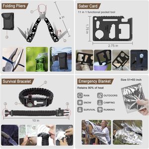 Kit <span class=keywords><strong>de</strong></span> survie d'urgence <span class=keywords><strong>de</strong></span> 238 pièces avec fournitures <span class=keywords><strong>de</strong></span> premiers secours, ensemble d'équipement <span class=keywords><strong>de</strong></span> survie tactique avec pochette Molle pour <span class=keywords><strong>tremblement</strong></span> <span class=keywords><strong>de</strong></span> <span class=keywords><strong>terre</strong></span>, camping et aventures - Product Image 5