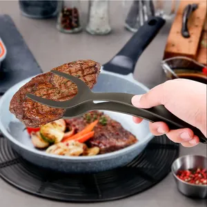 Pinzas de plástico antideslizantes para platos calientes, soportes para cuencos, pinzas para ollas, para mover cuencos, bandejas de pizza, freidoras de aire y hornos microondas - Product Image 2