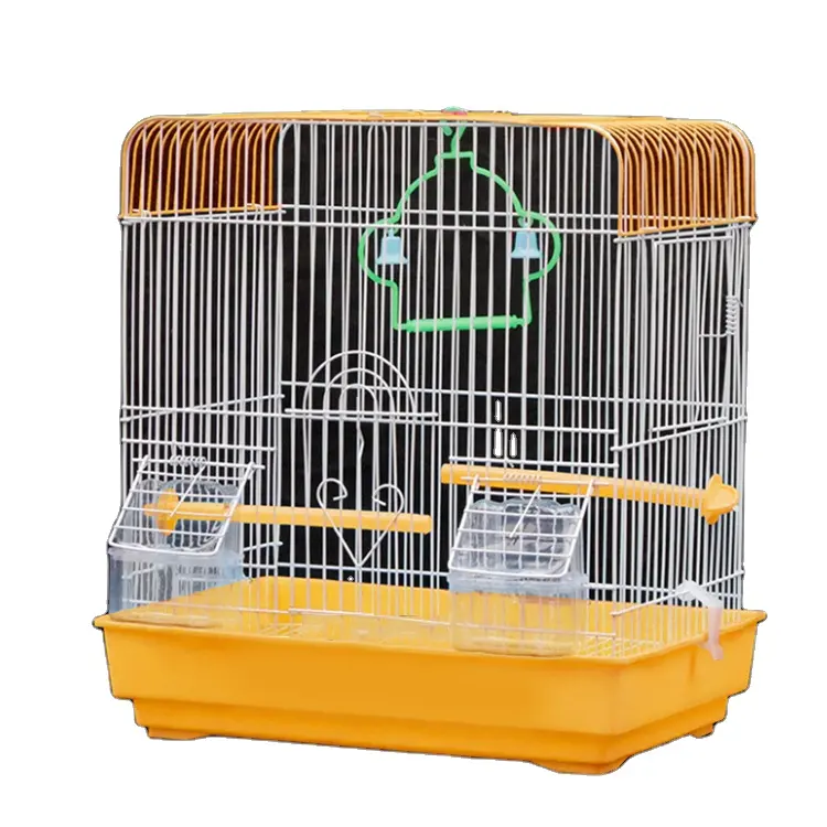 Factory direct sales Parrot cage bird cage suitable for small and medium Ornamental decorated Metal parrot birds In stock