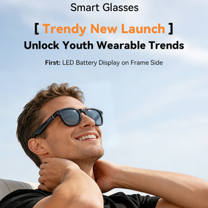 Lunettes Intelligentes Meta AI avec Bluetooth 5.3, Caméra, Enregistrement Vidéo, Traduction, Assistant Vocal ChatGPT - Fournisseur OEM ODM - Product Image 5