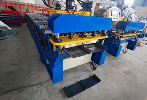 3 립 PPGI 컬러 스틸 루핑 시트 만들기 기계 금속 사이딩 롤 성형 기계 - Product Image 5