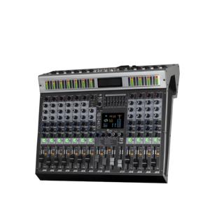 MK12 12-Kanal-<span class=keywords><strong>DJ</strong></span>-Mixer Eingebauter 99 DSP Digital Reverb Effects Profession eller digitaler Audio-Mixer - Product Image 4
