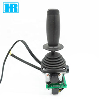 Manette de commande industrielle à double axe à effet Hall SJ30 avec sortie potentiomètre