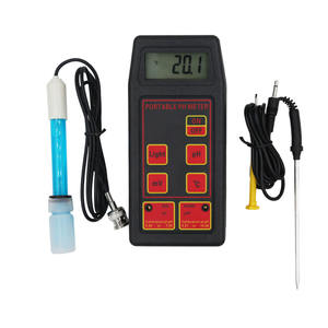 Hedao PH-8424 синей подсветкой 3 в 1 Цифровой тестер качества воды PH ORP измерительный прибор тестер температуры с электродами - Product Image 1