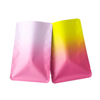 Pochette holographique personnalisée en feuille arc-en-ciel, thermoscellable, pour cadeaux de mariage, d'anniversaire, de Noël, et emballage de fête