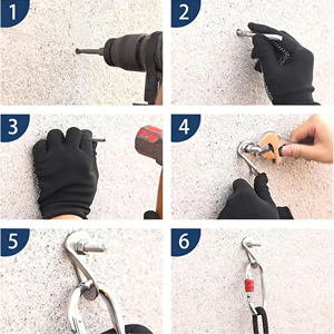ISURE Ancre de protection pour l'escalade en acier inoxydable 304, équipement d'escalade en plein air, point d'ancrage de protection pour l'escalade - Product Image 3