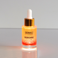 Pabrik pribadi profesional Label 30ML lapisan ganda minyak kutikula kuku organik