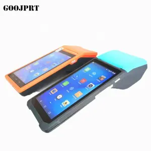 Mini registrador de dinheiro, portátil android touch screen azul/dente 3g/4g lte wifi pos sistemas mobile mini pos terminal