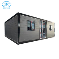Maison conteneur extensible de 40 pieds Prix mobile Maison préfabriquée extensible de 20 pieds 40 pieds Petite maison de luxe pour vivre et travailler