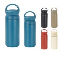 Bouteille à boire de 350ml Bouteille d'eau en acier inoxydable sous vide de gymnastique Bouteille d'eau en métal isolée avec logo personnalisé