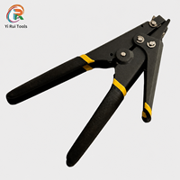 Pistola profesional manual para atar cables, tensor y cortador para bridas de nailon, sujetadores de plástico y gestión de cables