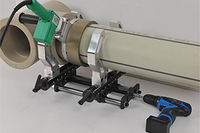 Outil de calibrage de soudage de précision pour l'alignement de la fusion des douilles de tuyaux PPR de 63 à 125 mm