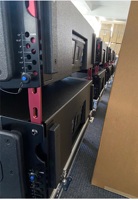 Module d'amplificateur de puissance audio bi-AMP 2CH 300+800W Classe D pour enceinte de ligne active Système audio extérieur