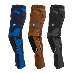 Pantalons <span class=keywords><strong>de</strong></span> <span class=keywords><strong>travail</strong></span> pour hommes sur mesure, multi-poches, extensibles, respirants, pour la construction - Product Image 1