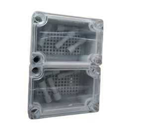 Caja impermeable de plástico ABS tipo F, caja de botones de distribución de monitoreo exterior, terminal exterior sellado a prueba de agua - Product Image 4