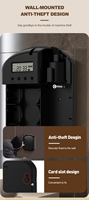 Difusor de Aroma Eléctrico Portátil, sin Agua, para Aceites Esenciales, Controlado por Aplicación y Control Remoto, para el Hogar