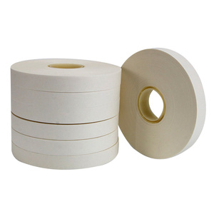 Rouleau de ruban adhésif en papier kraft thermofusible de 20mm, machine d'emballage personnalisée en silicone, à bande OPP activée à l'eau, simple face - Product Image 1