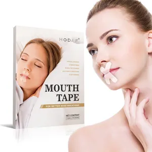 HODAF मुंह टेप एक्स के आकार का मुंह टेप नींद बेहतर साँस लेने के लिए नाक सांस