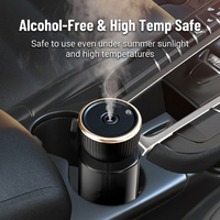 Diffuseur de parfum pour voiture sans eau, vaporisateur d'arômes, flacon personnalisé, désodorisant d'air, flacon en verre de 200 ml, parfum de luxe, huile essentielle