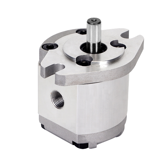 Hongda Small Tractor Hydraulic Gear Pump HGP Oil Transfer Pump 1 HP 50 Bar 1 Year Warranty 1/4 Inch Connection 7.8 Ml/r Flow