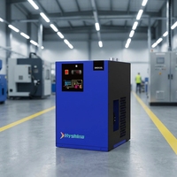 Sécheur d'air réfrigéré à haute efficacité pour compresseur d'air 10-350 HP, machine de séchage d'air comprimé avec échangeur de chaleur en cuivre