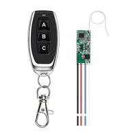 DC 3V ~ 18V 433Mhz RF télécommande sans fil 12V DC moteur entraînement avant et arrière contrôleur Module interrupteur pour porte roulante