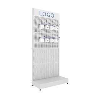 Biểu Tượng Bông Tai Phụ Kiện Cửa Hàng Kim Loại <span class=keywords><strong>Pegboard</strong></span> Thiết Kế Tùy Chỉnh Đứng Rack Hiển Thị Đồ Trang Sức Cho Cửa Hàng Bán Lẻ - Product Image 4