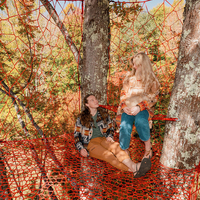 NetsTribe Système d'escalade en corde personnalisé pour aire de jeux en forêt, auvent forestier, solution pour parc d'activités naturelles en plein air pour enfants et complexe hôtelier