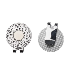 Dericsson High Quality 25mm <b>Golf</b> Hat Clip Custom Logo Metal <b>Golf</b> Ball Marker <b>Golf</b> Accessories - Product Image 1