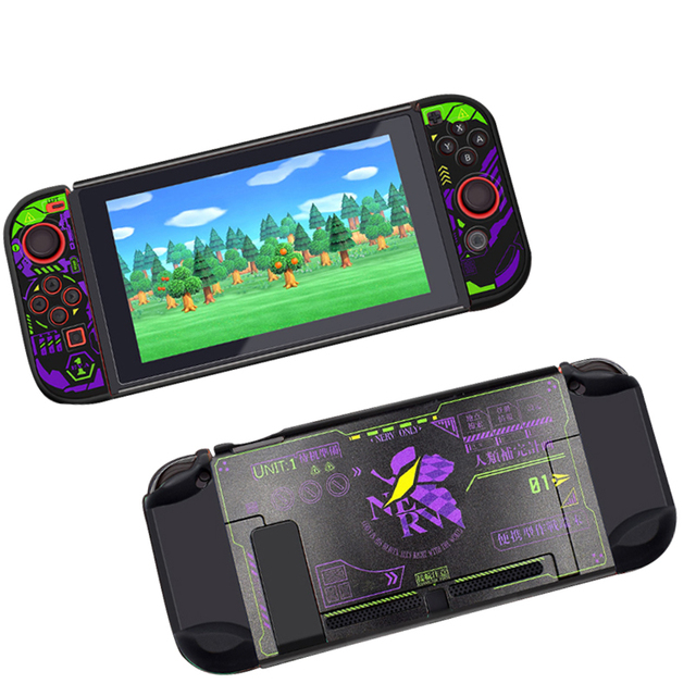 Nintendo Switch TPU Plastic Durable Protective Hard Case with Cartoon Pattern and Shell Design