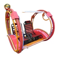 Amusement Kiddie et Adulte 2 Sièges 360 Degrés Rolling Battery Balance Happy Wheel Yoyo Car Ride à vendre