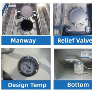 ถังบรรจุสินค้าเกรดอาหาร SS316L มาตรฐาน ASME สำหรับ T50 ISO Tank Container ขนาด 20 ฟุต 20GP 29 เมตร ยี่ห้อ JUNYANG ราคาขายส่งจากสต็อก - Product Image 4
