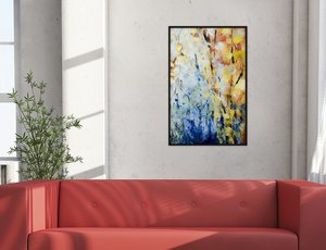 Doremi Original <strong>Large</strong> Picture <strong>Frame</strong> 22.375x34 Lightweight Black Poster <strong>Frame</strong> for Vertical Horizontal Wall Hanging Painting <strong>Frame</strong> - Product Image 6