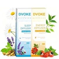 Stylo inhalateur nasal OEM aux extraits de plantes, 600 utilisations, détox pulmonaire, diffuseur d'aromathérapie au molène, infusé aux huiles essentielles