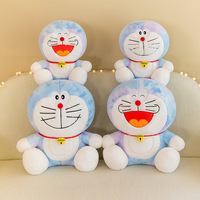 Machine à poupées personnalisée Dingdang Cat, poupée Doraemon, animal en peluche, oreiller, compagnon de table, en coton PP, anti-stress, tie-dye